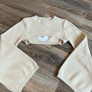 princess polly bolero sweater size US 6 NWT